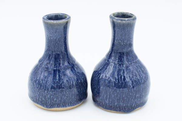 Small bud vase in Galaxy Blue glaze