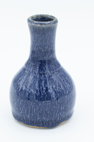 Small bud vase in Galaxy Blue glaze