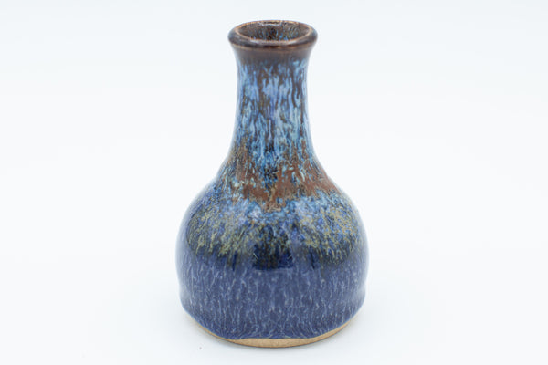 Small bud vase in Starry Night glaze