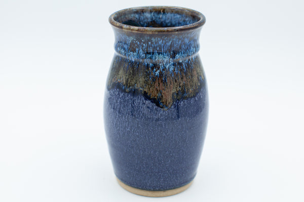 Vase in Starry Night glaze