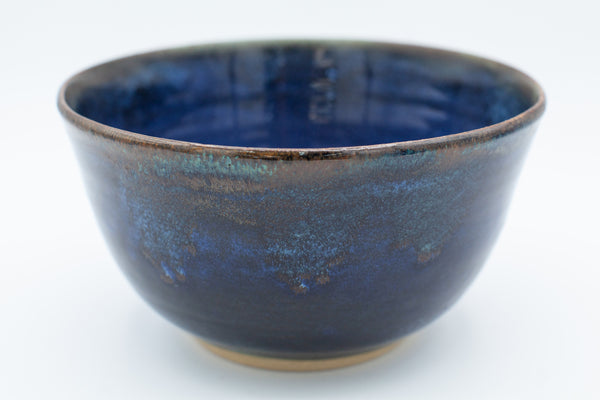 Bowl in starry night glaze