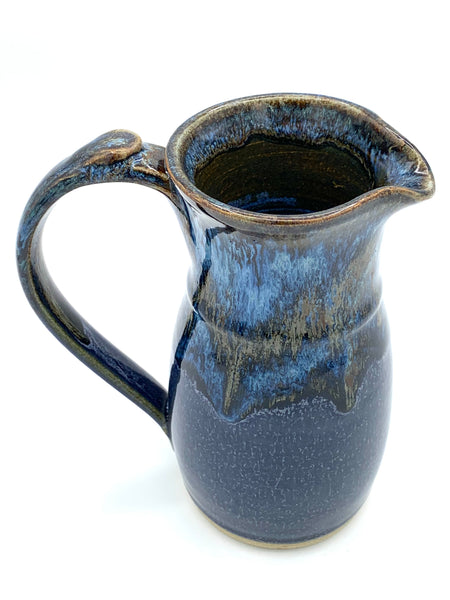 Pitcher in Starry Night glaze