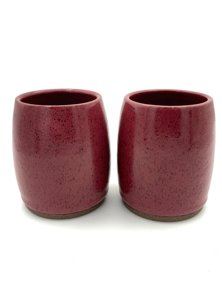 Tumbler in Raspberry glaze