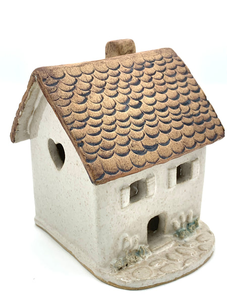 Clay cottage with Rustic Tan roof