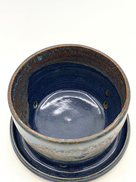 Planter in Starry Night glaze