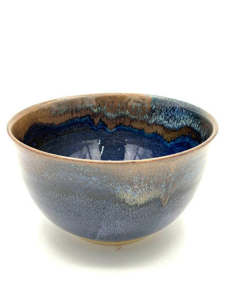 Bowl in Starry Night glaze