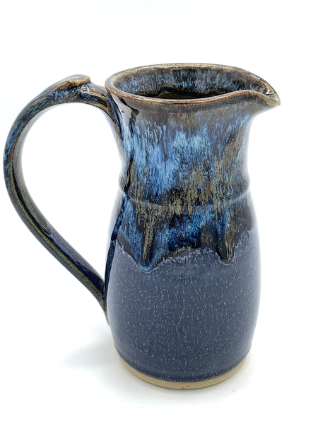 Pitcher in Starry Night glaze