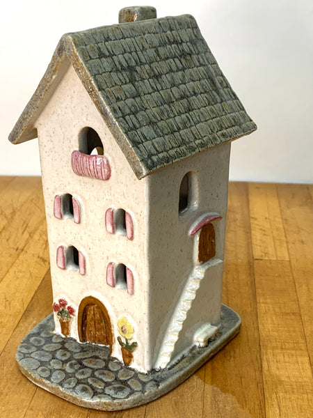 Clay cottage with Grey roof