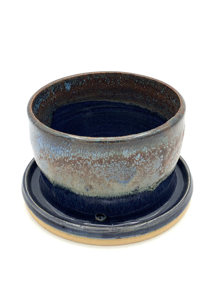 Planter in Starry Night glaze