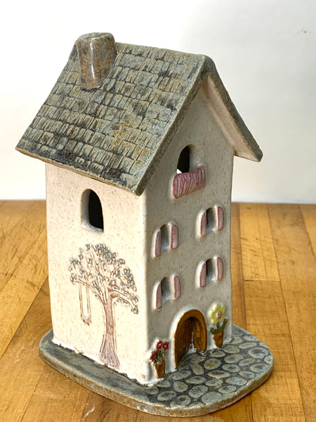 Clay cottage with Grey roof