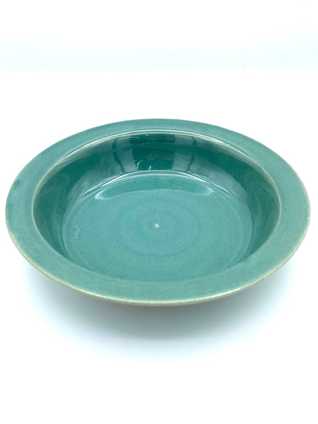 Pasta Dinner Bowl in Teal glaze