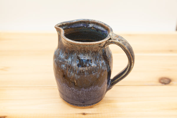 Pitcher in Starry Night glaze