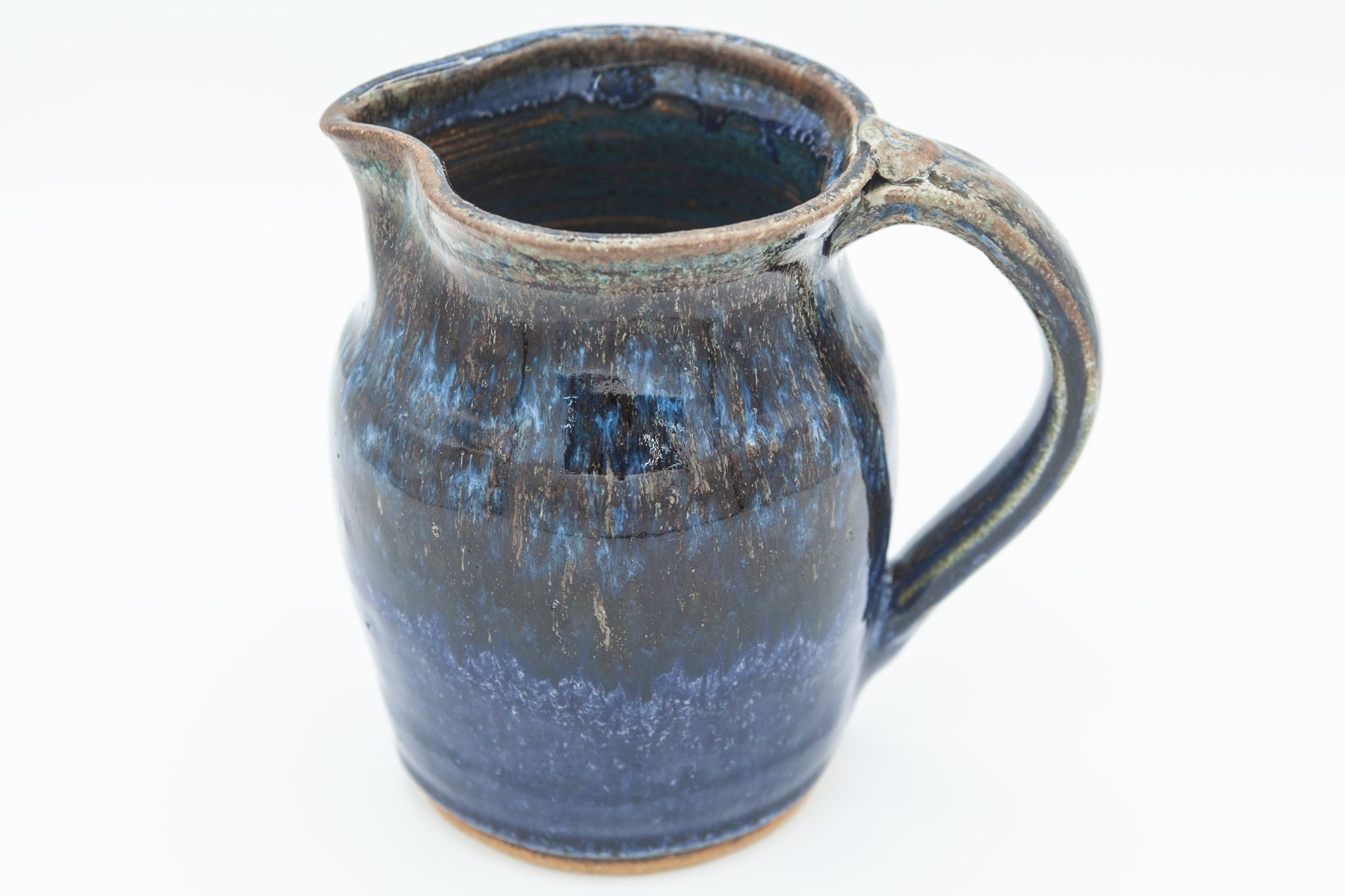 Pitcher in Starry Night glaze