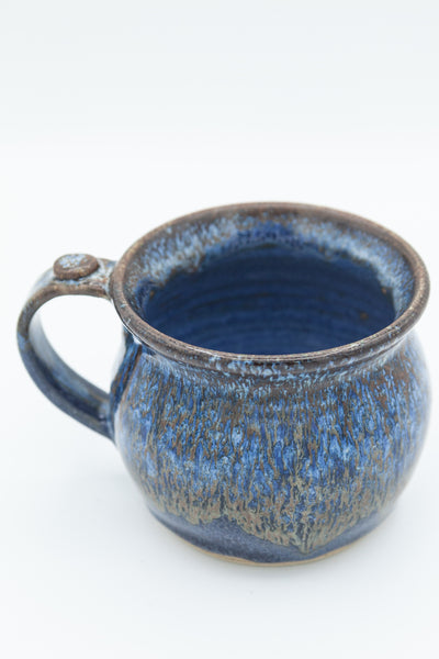 Soup Mug in Starry Night glaze