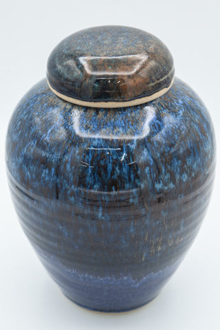 Ginger Jar in Starry Night glaze