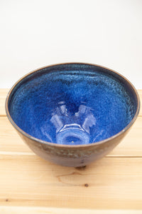 Bowl in Starry Night glaze