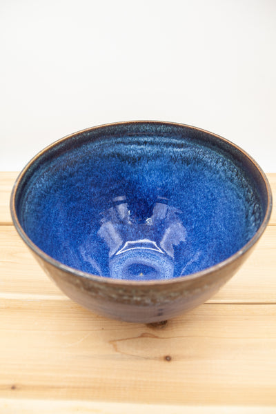 Bowl in Starry Night glaze