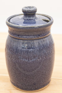 Honey Jar in Galaxy Blue glaze