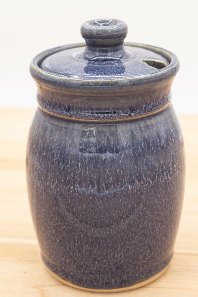 Honey Jar in Galaxy Blue glaze