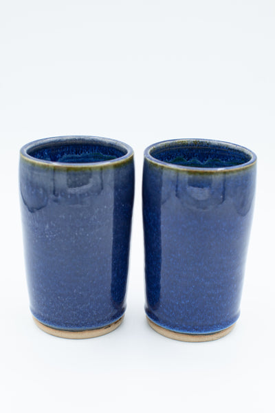 Tumbler in Galaxy Blue glaze