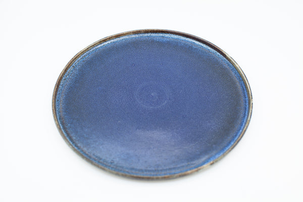 Dinner Plate with galaxy blue glaze