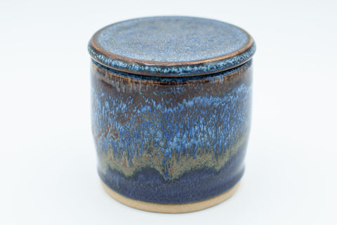 Butter bell in Starry Night glaze