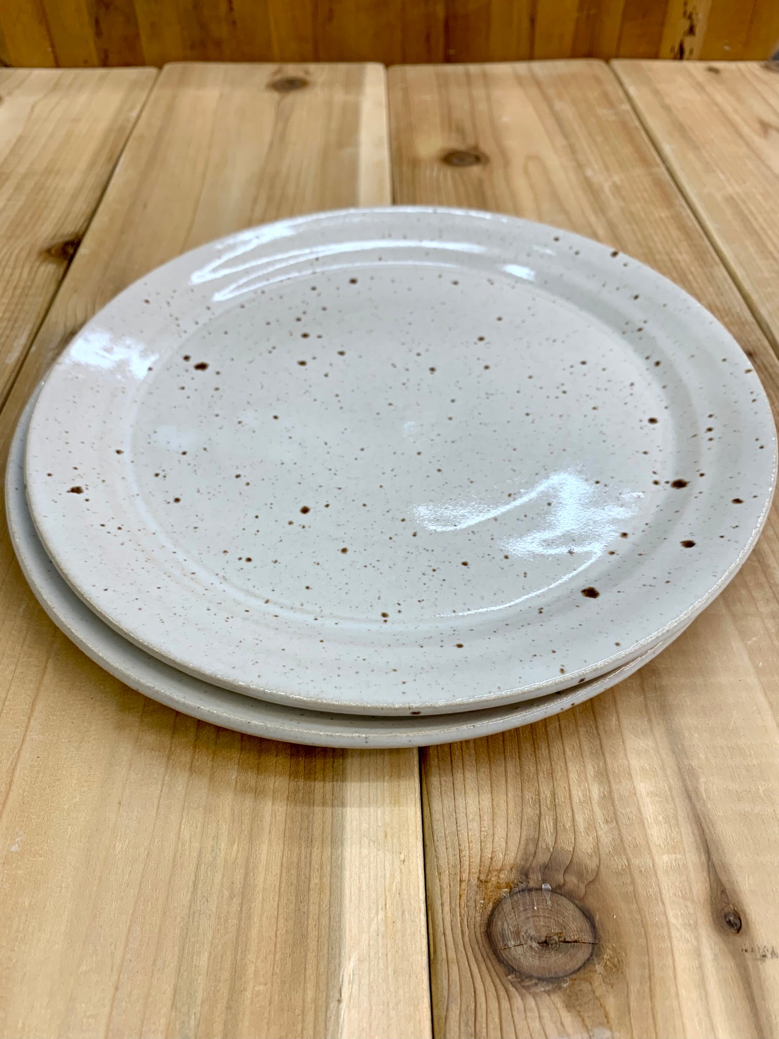 Plate in Vanilla Bean glaze