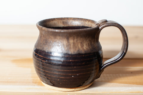 Brown and Tan Mug