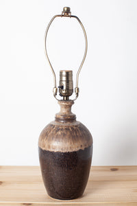 Lamp-Rustic Brown and Tan