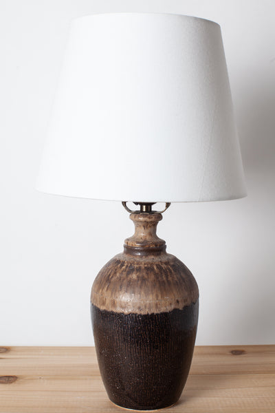 Lamp-Rustic Brown and Tan