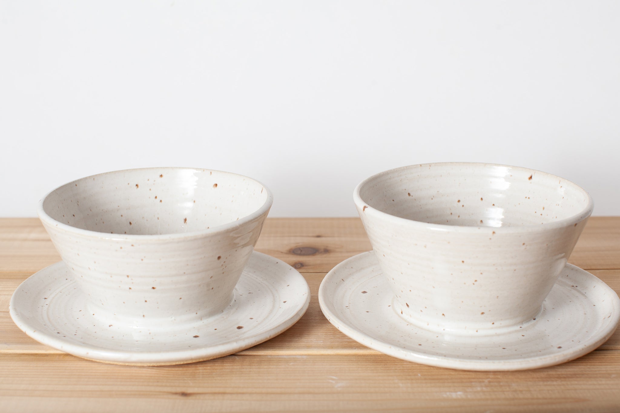 Soup bowl/plate combo – Joe Dallas Pottery - Main Image