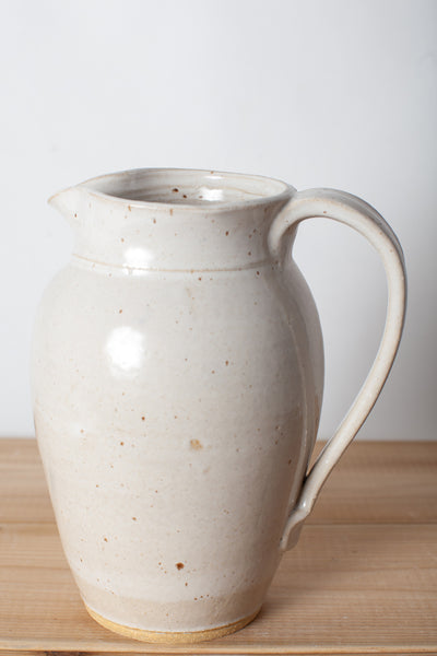 Pitcher in Vanilla Bean glaze