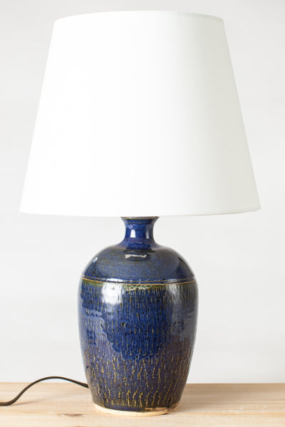 Lamp in Sapphire Blue