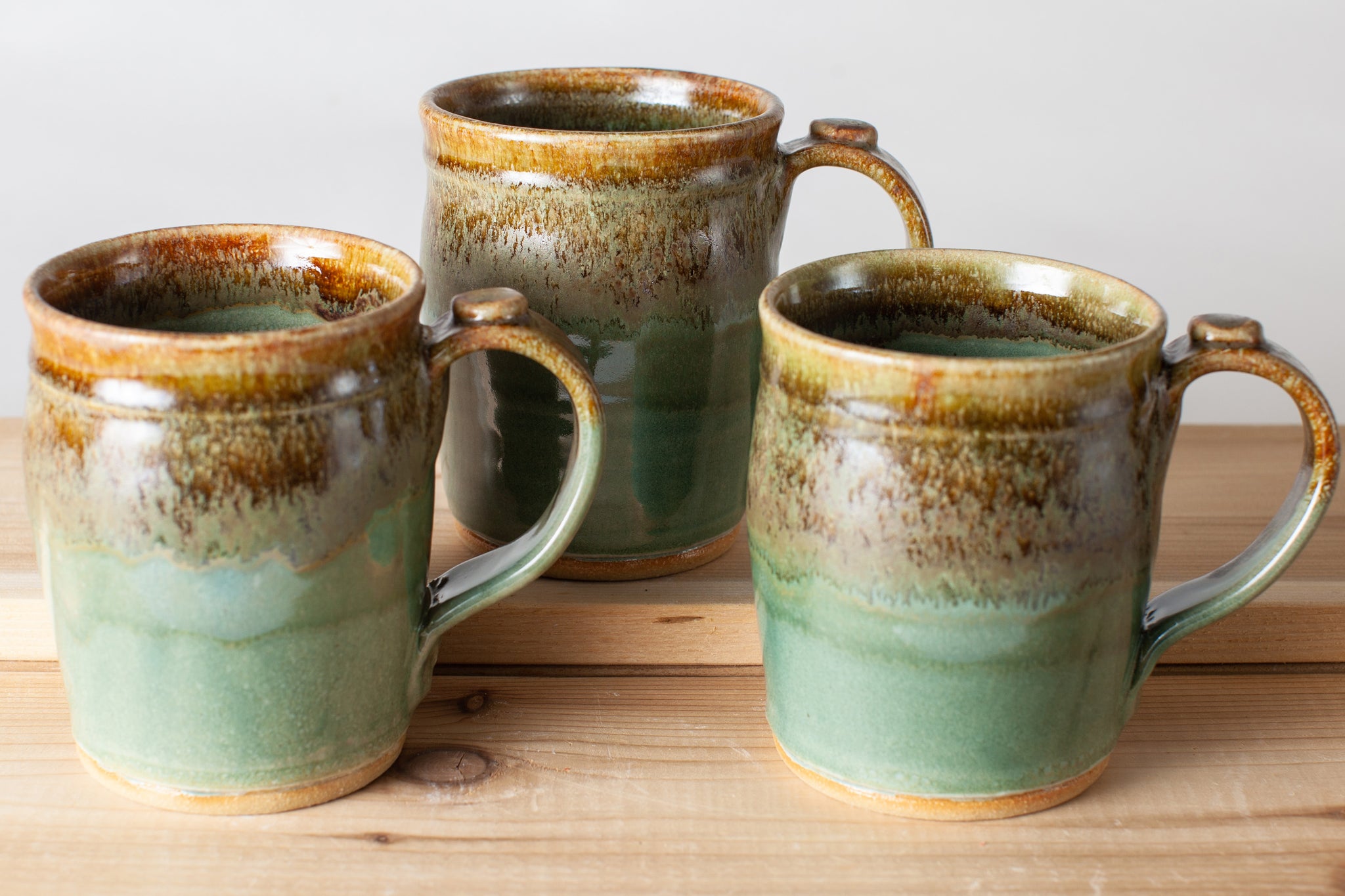 Teal and Brown Mug