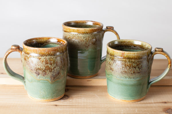 Teal and Brown Mug