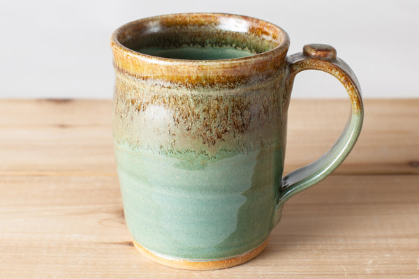 Teal and Brown Mug